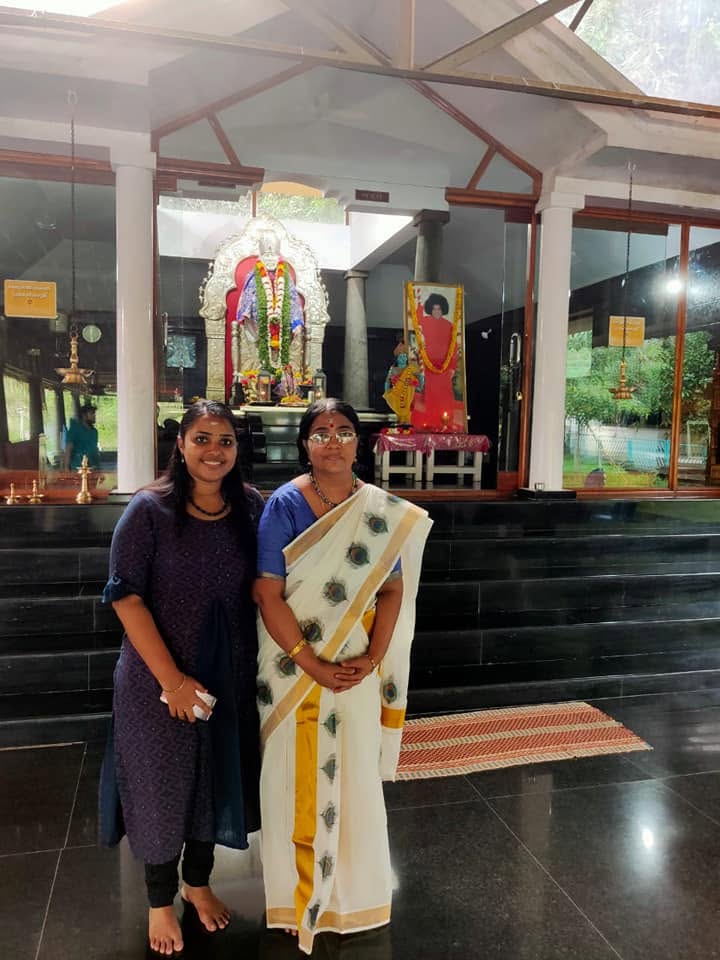 Chithra Sreekumar in a family photograph